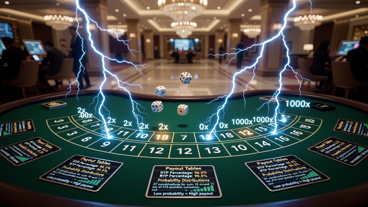 Lightning Dice Payouts Explained: Return to Player, RTP Percentage, Betting Odds, and Payout Multipliers